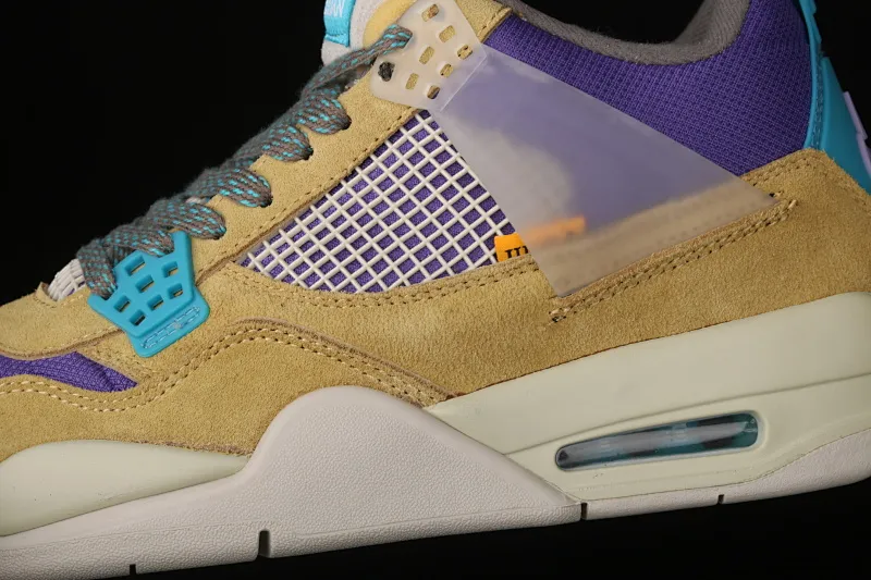 All categories Air Jordan Jordan series basketball shoes Air Jordan 4 G version Air Jordan 4 Retro SP AJ4 Joe 4 joint yellow and purple desert DJ5718-300